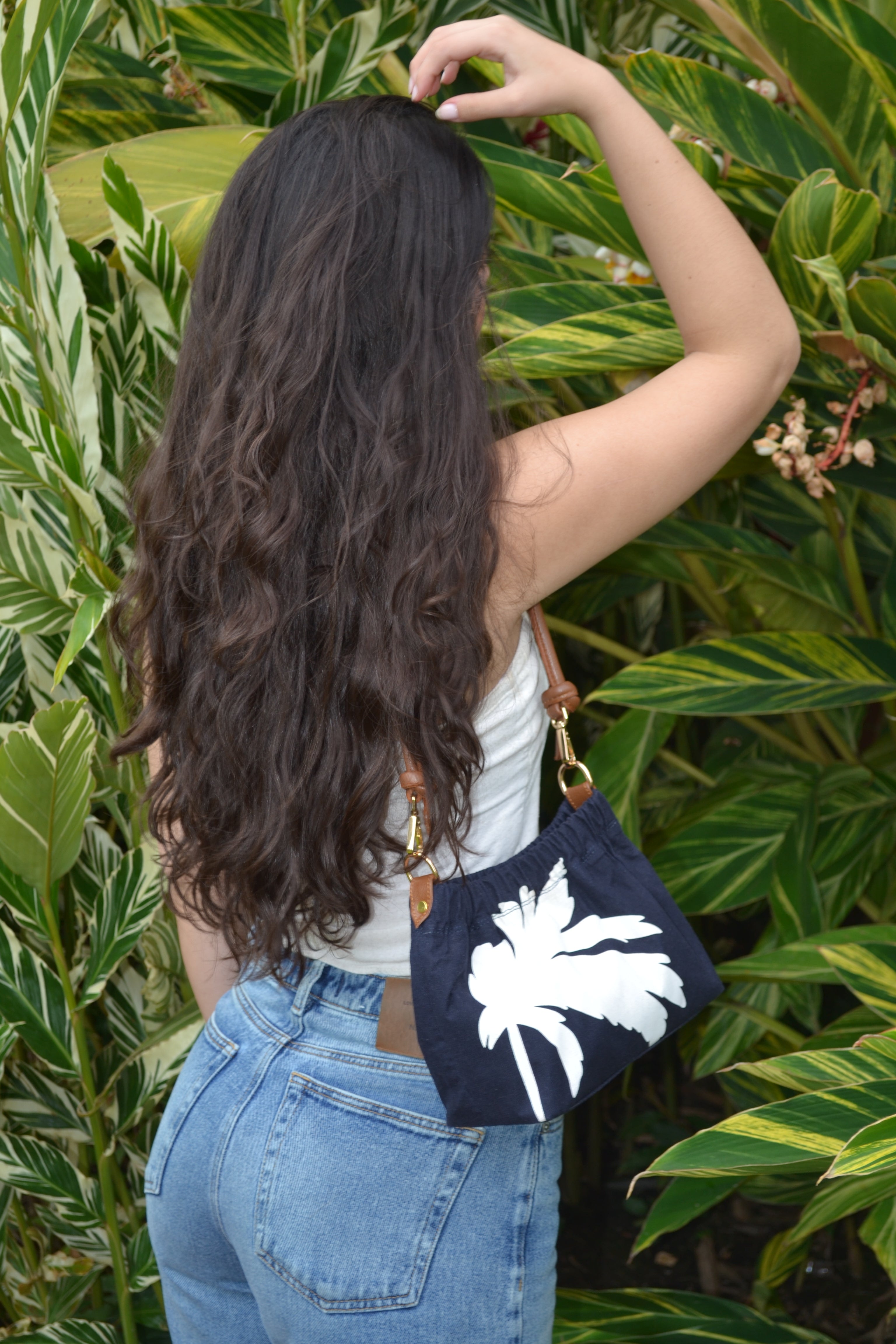 The Echoes ⎯ Navy Palma Bag